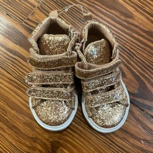 🌈[GAP] Glitter Toddler high tops